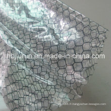 Rideau de grille transparent PVC ESD